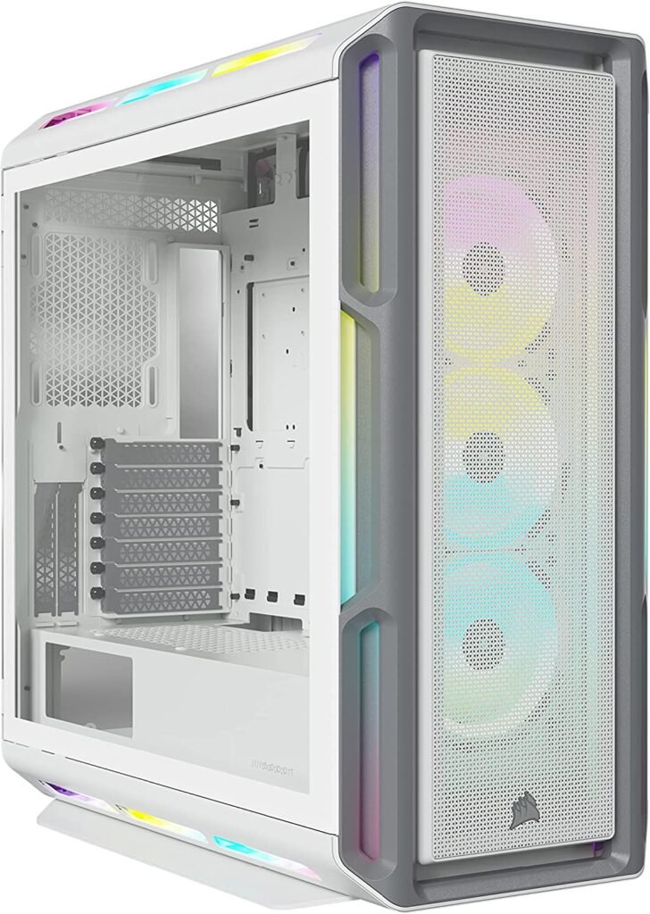 Case for black and white pc build